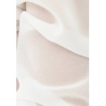 Kobiety T SHIRT TOP | Bershka CHIFFON EFFECT WITH RUFFLES AND STRAPS - Bluzka z długim rękawem - off-white/mleczny - BL98565