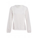 Kobiety T SHIRT TOP | BONOBO Jeans Bluzka z długim rękawem - ecru/mleczny - LP80025