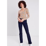 Kobiety T SHIRT TOP | BONOBO Jeans Bluzka z długim rękawem - orange corail/koralowy - HD16136