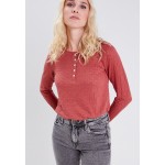 Kobiety T SHIRT TOP | BONOBO Jeans LANGÄRMELIG - Bluzka z długim rękawem - vieux rose/różowy melanż - MZ31831