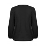 Kobiety T SHIRT TOP | b.young BYPEPPER - Bluzka z długim rękawem - black/czarny denim - QZ01746