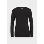 Kobiety T SHIRT TOP | Casall ICONIC - Bluzka z długim rękawem - black/czarny - AS29061