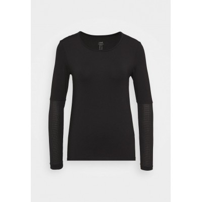 Kobiety T_SHIRT_TOP | Casall ICONIC  - Bluzka z długim rękawem - black/czarny - AS29061