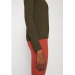 Kobiety T SHIRT TOP | Casall ICONIC - Bluzka z długim rękawem - forest green/ciemnozielony - GW08698