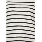 Kobiety T SHIRT TOP | CLOSED LONGSLEEVE DOUBLEFACE - Bluzka z długim rękawem - black/mleczny - GH28743