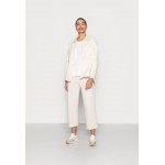 Kobiety T SHIRT TOP | edc by Esprit ARTWORK - Bluzka z długim rękawem - off white/mleczny - RD12474
