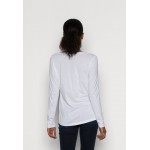 Kobiety T SHIRT TOP | Esprit MULTIPACK V NECK - Bluzka z długim rękawem - white/biały - VH96800