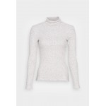 Kobiety T SHIRT TOP | Even&Odd Bluzka z długim rękawem - white/biały - XG30350