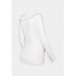 Kobiety T SHIRT TOP | Even&Odd Maternity Bluzka z długim rękawem - white/biały - EY73525