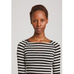 Kobiety T SHIRT TOP | GAI+LISVA AMALIE - Bluzka z długim rękawem - off white and black/mleczny - OH05596