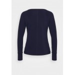 Kobiety T SHIRT TOP | GAP BREATHE BOATNECK - Bluzka z długim rękawem - navy uniform/niebieski - KL01906