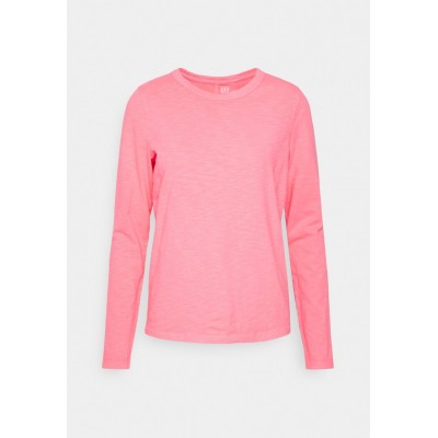 Kobiety T_SHIRT_TOP | GAP FOREVERSOFT CREW - Bluzka z długim rękawem - sassy pink/różowy - UW04670
