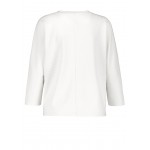 Kobiety T SHIRT TOP | Gerry Weber ARM MIT KNOPFZIER - Bluzka z długim rękawem - off white/mleczny - EB11243