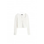 Kobiety T SHIRT TOP | Gina Tricot KAJSA - Bluzka z długim rękawem - offwhite/mleczny - BP74070