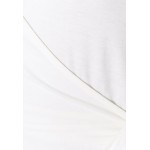 Kobiety T SHIRT TOP | Glamorous WRAP CROP - Bluzka z długim rękawem - cream/mleczny - HA78708