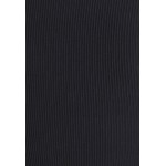 Kobiety T SHIRT TOP | Good American DRAMATIC ZIP - Bluzka z długim rękawem - black/czarny - DP01986