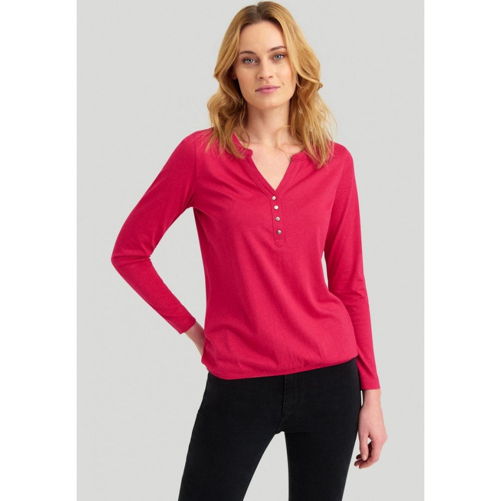Kobiety T SHIRT TOP | Greenpoint DŁUGIM RĘKAWEM - Bluzka z długim rękawem - mottled pink/różowy melanż - AQ86365