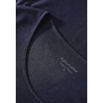 Kobiety T SHIRT TOP | hessnatur Bluzka z długim rękawem - marine/niebieski - JW13094