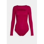Kobiety T SHIRT TOP | HUGO NEXINE - Bluzka z długim rękawem - open red/czerwony - GA30469
