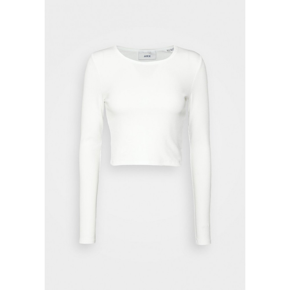 Kobiety T SHIRT TOP | JJXX FELINE TEE - Bluzka z długim rękawem - bright white/biały - PH82425