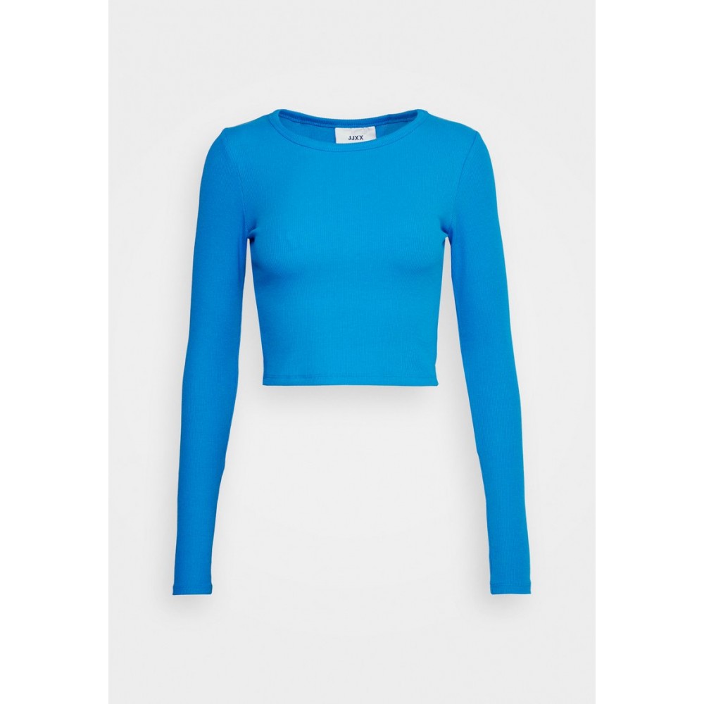 Kobiety T SHIRT TOP | JJXX FELINE TEE - Bluzka z długim rękawem - brilliant blue/błękit królewski - MM70108