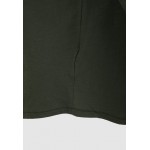 Kobiety T SHIRT TOP | Madewell WHISPER LONG SLEEVE CREWNECK TEE - Bluzka z długim rękawem - dark forest/khaki - HX65550