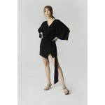 Kobiety T SHIRT TOP | Madnezz JOANNA - Bluzka z długim rękawem - black/czarny - JP12770