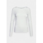 Kobiety T SHIRT TOP | Marks & Spencer 2PACK - Bluzka z długim rękawem - grey/white/szary - SP83936