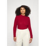 Kobiety T SHIRT TOP | Marks & Spencer FEM - Bluzka z długim rękawem - deep red/czerwony - QJ42106