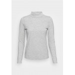 Kobiety T SHIRT TOP | Marks & Spencer FUNNEL - Bluzka z długim rękawem - grey marl/szary - NG53447