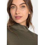 Kobiety T SHIRT TOP | Marks & Spencer FUNNEL - Bluzka z długim rękawem - hunter green/zielony - KY01317
