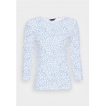 Kobiety T SHIRT TOP | Marks & Spencer SLASH FITTED - Bluzka z długim rękawem - white mix/biały - UI29550