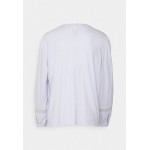 Kobiety T SHIRT TOP | Marks & Spencer WASHED TRIM - Bluzka z długim rękawem - pale lilac/liliowy - VJ03533