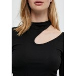Kobiety T SHIRT TOP | Minus CHRISTA LS TEE - Bluzka z długim rękawem - black/czarny - ML31056