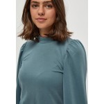 Kobiety T SHIRT TOP | Minus HELENE - Bluzka z długim rękawem - blue zen/niebieski melanż - AL07823