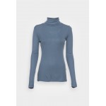 Kobiety T SHIRT TOP | Moss Copenhagen MONA - Bluzka z długim rękawem - bering sea/niebieski - UK32376