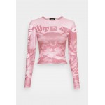 Kobiety T SHIRT TOP | NEW girl ORDER CUTE AND DEADLY LONG SLEEVE - Bluzka z długim rękawem - pink/burgundy/różowy - HD81690