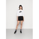 Kobiety T SHIRT TOP | Nike Sportswear TEE ICON - Bluzka z długim rękawem - white/black/biały - GH99035