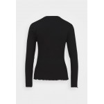 Kobiety T SHIRT TOP | Object OBJJAMIE - Bluzka z długim rękawem - black/czarny - RT21286