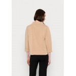Kobiety T SHIRT TOP | Opus GADALIE - Bluzka z długim rękawem - sweet almond/jasnobrązowy - HP27855