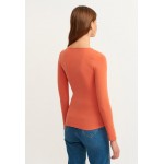 Kobiety T SHIRT TOP | OXXO Bluzka z długim rękawem - pink/pomarańczowy - PF50394