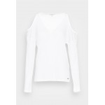 Kobiety T SHIRT TOP | Pepe Jeans CORA - Bluzka z długim rękawem - white/biały - DC00378