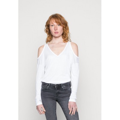 Kobiety T_SHIRT_TOP | Pepe Jeans CORA - Bluzka z długim rękawem - white/biały - DC00378