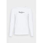 Kobiety T SHIRT TOP | Pepe Jeans NEW VIRGINIA - Bluzka z długim rękawem - white/biały - CV84122
