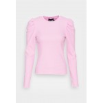 Kobiety T SHIRT TOP | Pieces PCANNA - Bluzka z długim rękawem - pastel lavender/różowy - EC66582