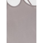 Kobiety T SHIRT TOP | PULL&BEAR Bluzka z długim rękawem - grey/ciemnoszary - NL36507
