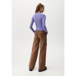 Kobiety T SHIRT TOP | PULL&BEAR Bluzka z długim rękawem - mauve - GB32748