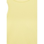 Kobiety T SHIRT TOP | PULL&BEAR WITH CUT OUT WAIST - Bluzka z długim rękawem - yellow/żółty - FD96332