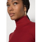 Kobiety T SHIRT TOP | Rosemunde ROLLER NECK - Bluzka z długim rękawem - cranberry/czerwony - KC29208