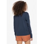 Kobiety T SHIRT TOP | Roxy LOVING CLOUDS - Bluzka z długim rękawem - mood indigo/niebieski - ZY30826